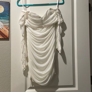 Off the Shoulder Michael Costello/Revolve Dress